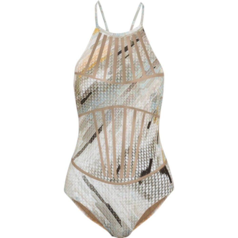 La Perla Mesh Paneled Jaisalmer One Piece Swimsuit Size 40 US 12 - Picture 11 of 11